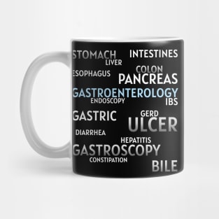 Gastroenterologists favorite words Mug